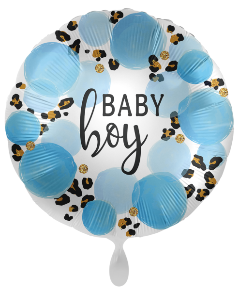 Folienballon - Baby Boy, Leo Design - ø 43cm
